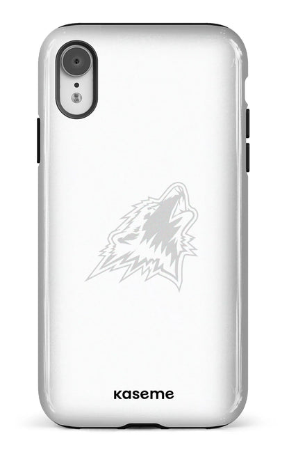 iPhone XR Tough Les Huskies Blanc -