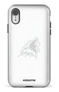 iPhone XR Tough Les Huskies Blanc -