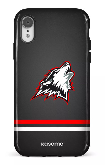 iPhone XR Tough Les Huskies Gris -