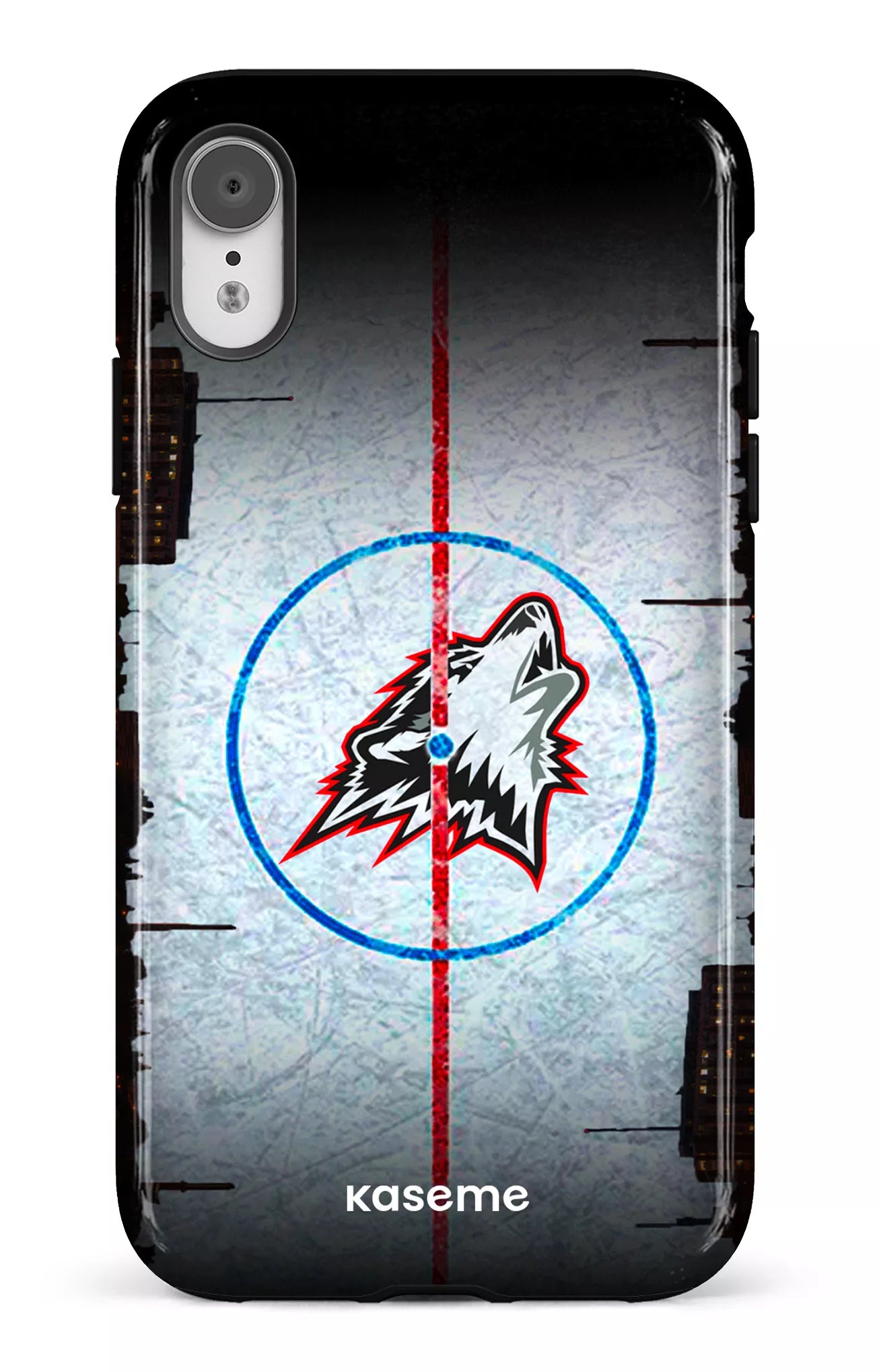 iPhone XR Tough Les Huskies Patinoire -
