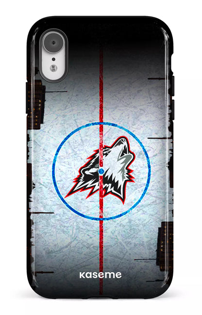 iPhone XR Tough Les Huskies Patinoire -