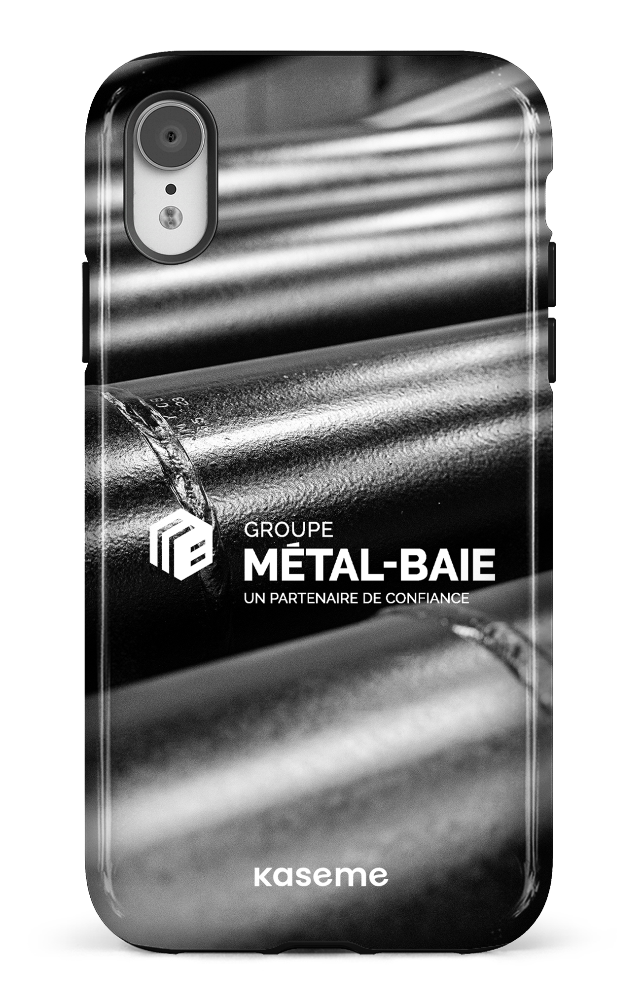 iPhone XR Tough Les tuyaux par Métal-Baie -