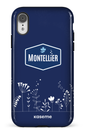 iPhone XR Tough Montellier Fleurs -