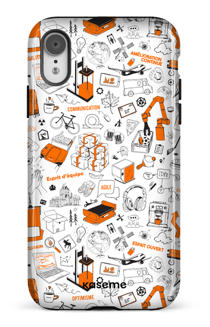 iPhone XR Tough Murale Vanderlande -