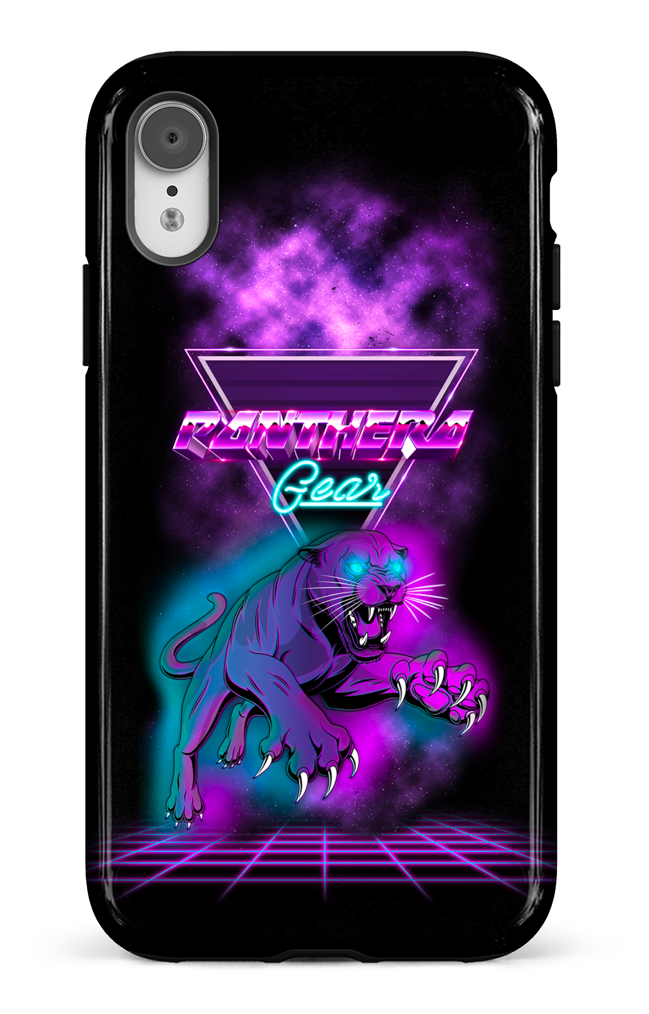 iPhone XR Tough Panthera 80's Noir -