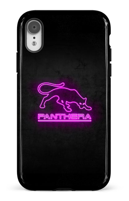 iPhone XR Tough Panthera Logo Neon -