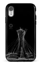 iPhone XR Tough Parc Olympique - Croquis Noir -