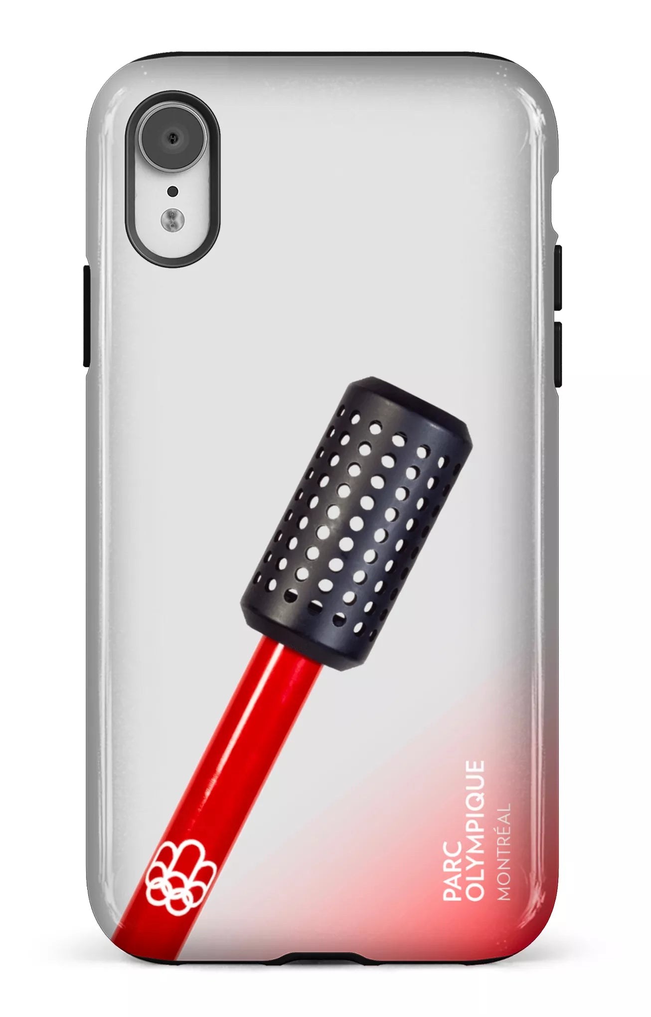 iPhone XR Tough Parc Olympique - Flambeau Incliné -