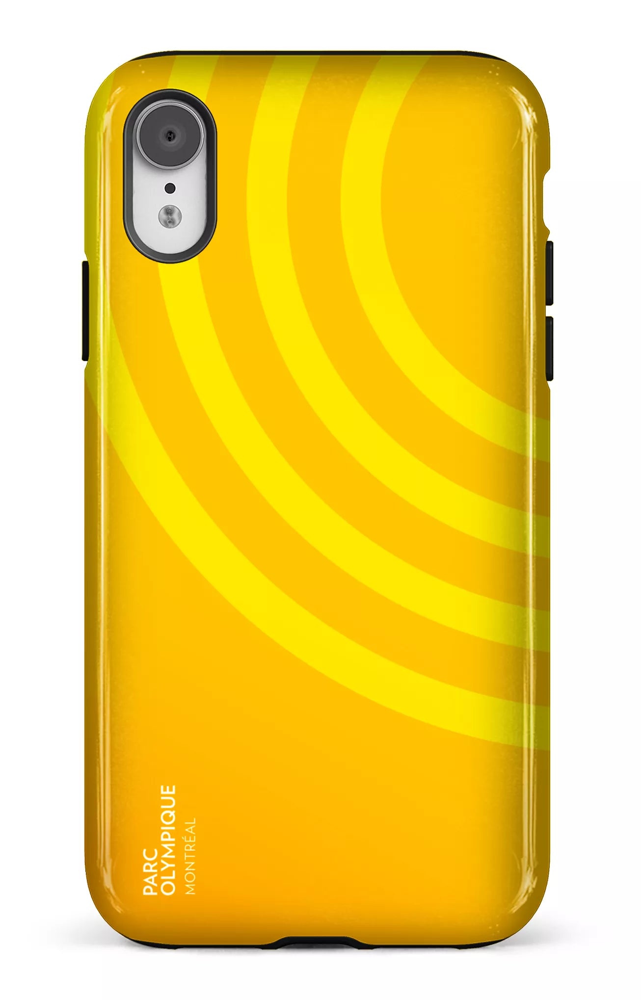 iPhone XR Tough Parc Olympique - Logo Jaune -
