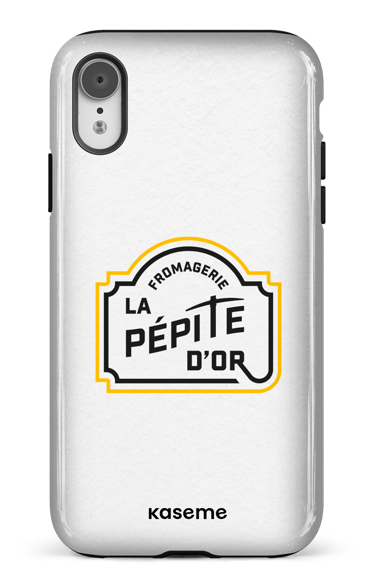 iPhone XR Tough Pépite Blanc -