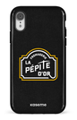 iPhone XR Tough Pépite Noir -