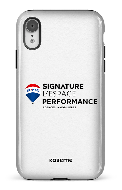 iPhone XR Tough Remax Signature L'Espace & Performance Blanc -