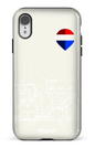 iPhone XR Tough Remax Sketch Beige -