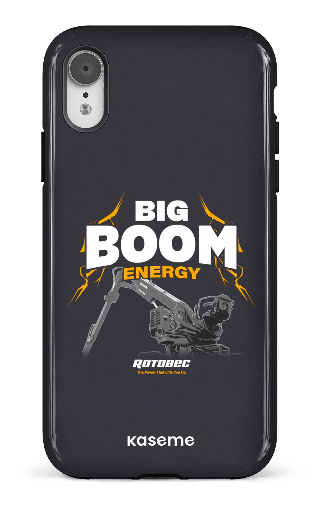 iPhone XR Tough Rotobec "Big Boom Energy" -