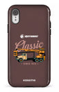 iPhone XR Tough Rotobec Brun "Classic" -