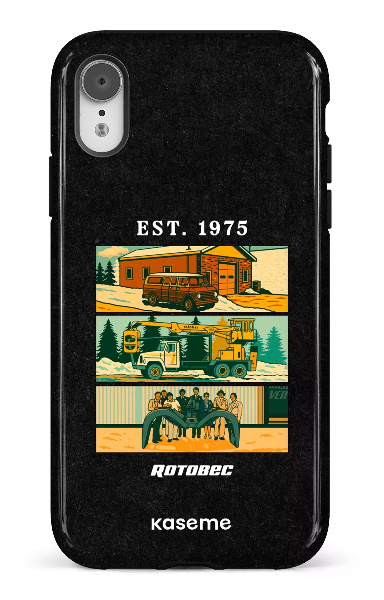 iPhone XR Tough Rotobec Est. 1975 -