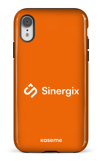 iPhone XR Tough Sinergix Orange -