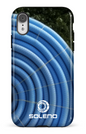 iPhone XR Tough Soleno tuyau bleu -