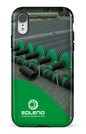 iPhone XR Tough Soleno tuyaux vert x vague -