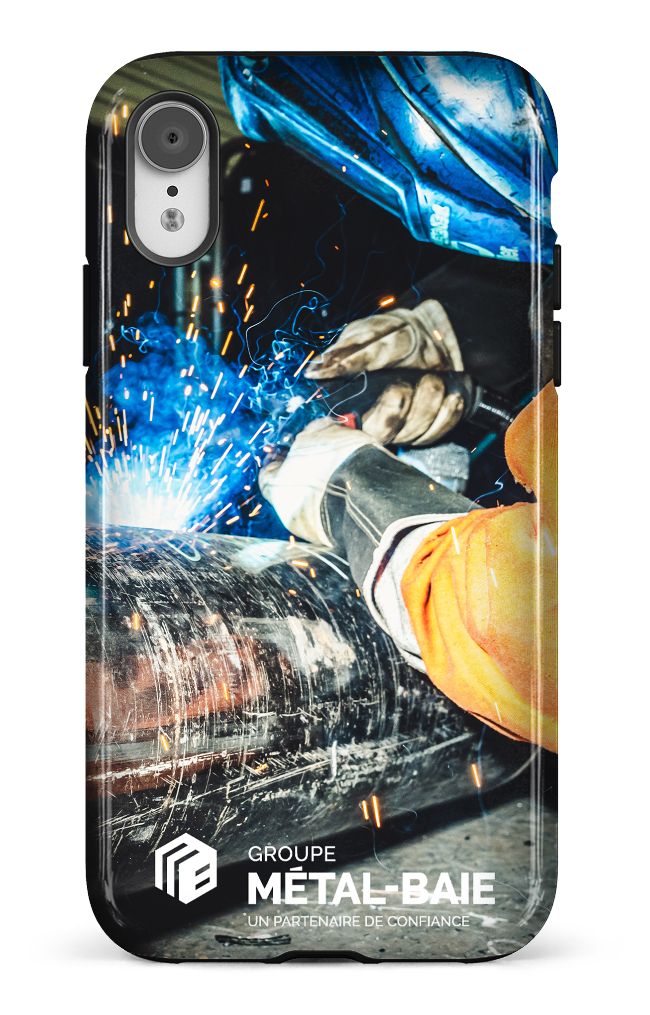 iPhone XR Tough Soudure par Métal-Baie -