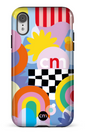 iPhone XR Tough Super Funky Crakmedia -