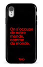 iPhone XR Tough Telio Noir -