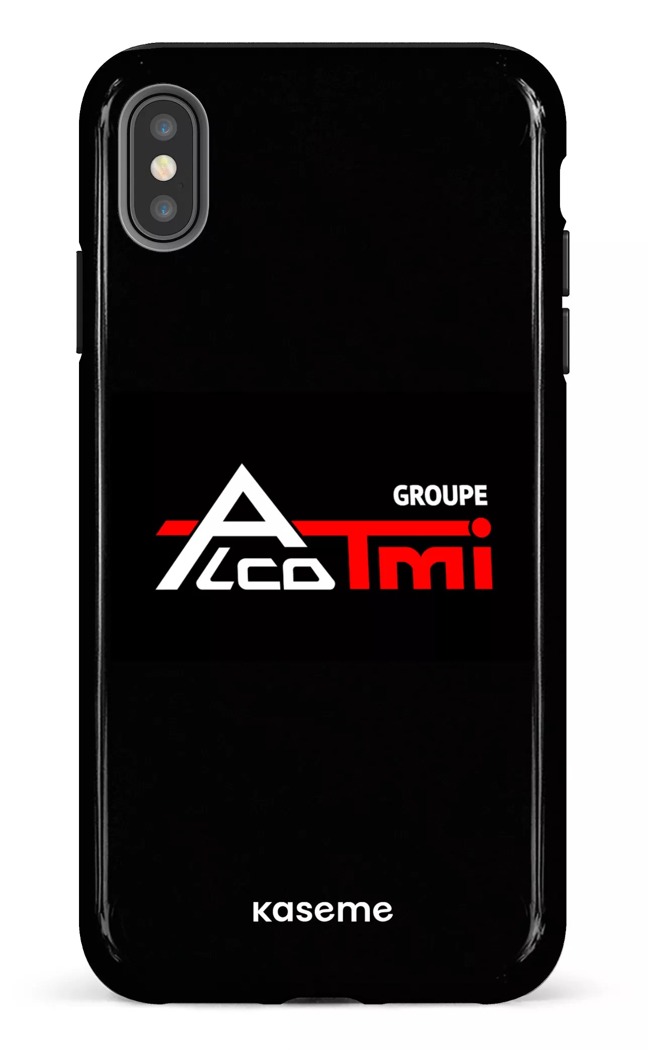 iPhone XS Max tough AlcoTMI Noir -