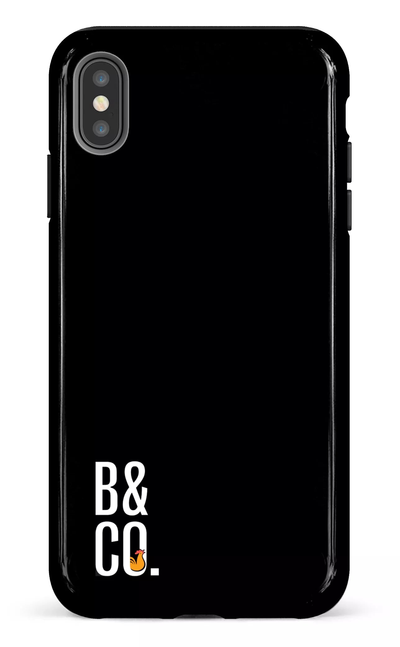 iPhone XS Max tough B&Co Noir -