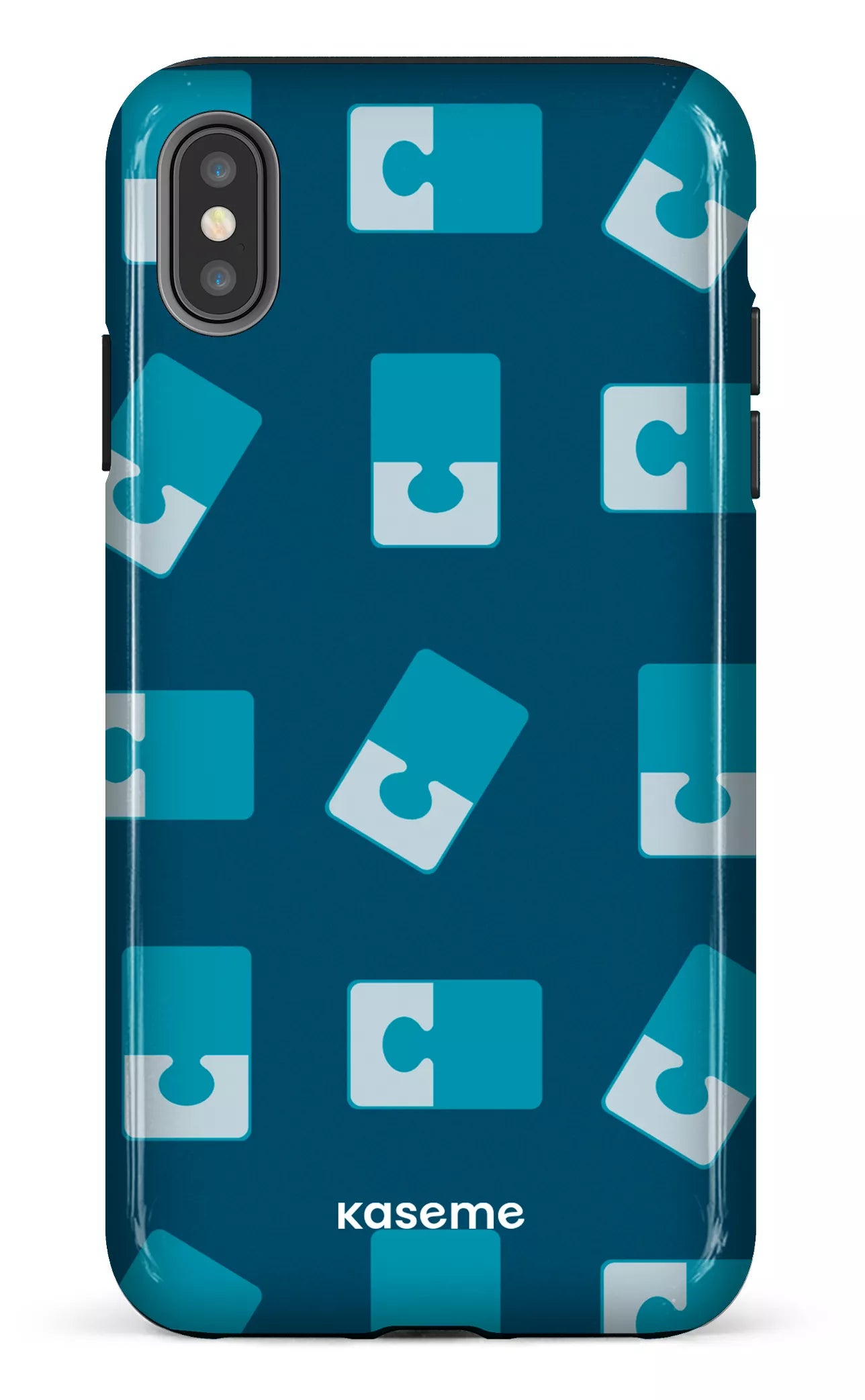 iPhone XS Max tough Casse-tête Bleu -