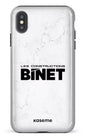 iPhone XS Max tough Constructions Binet Marbre -
