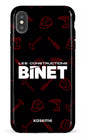 iPhone XS Max tough Constructions Binet Noir -
