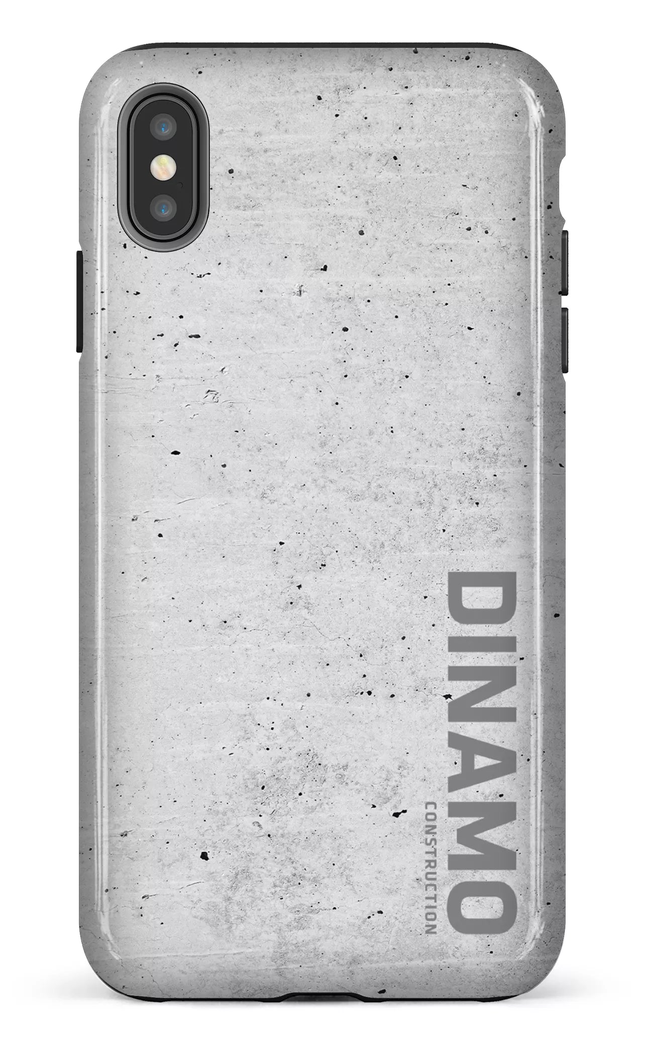 iPhone XS Max tough Dinamo Gris x Logo Gris -