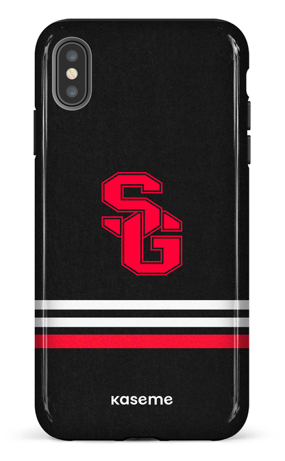iPhone XS Max tough Dragons PSG Noir -