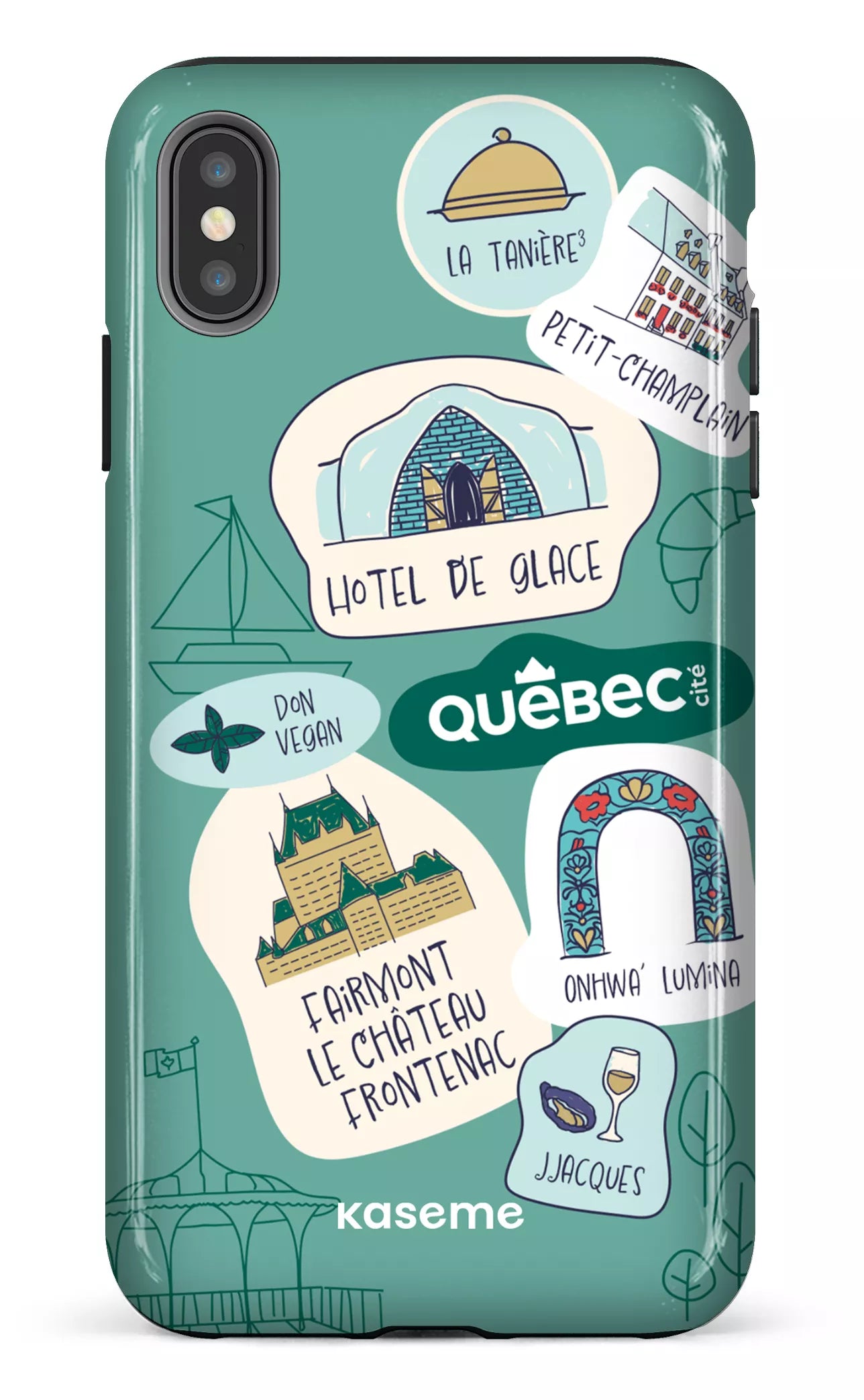 iPhone XS Max tough Explorez Québec -