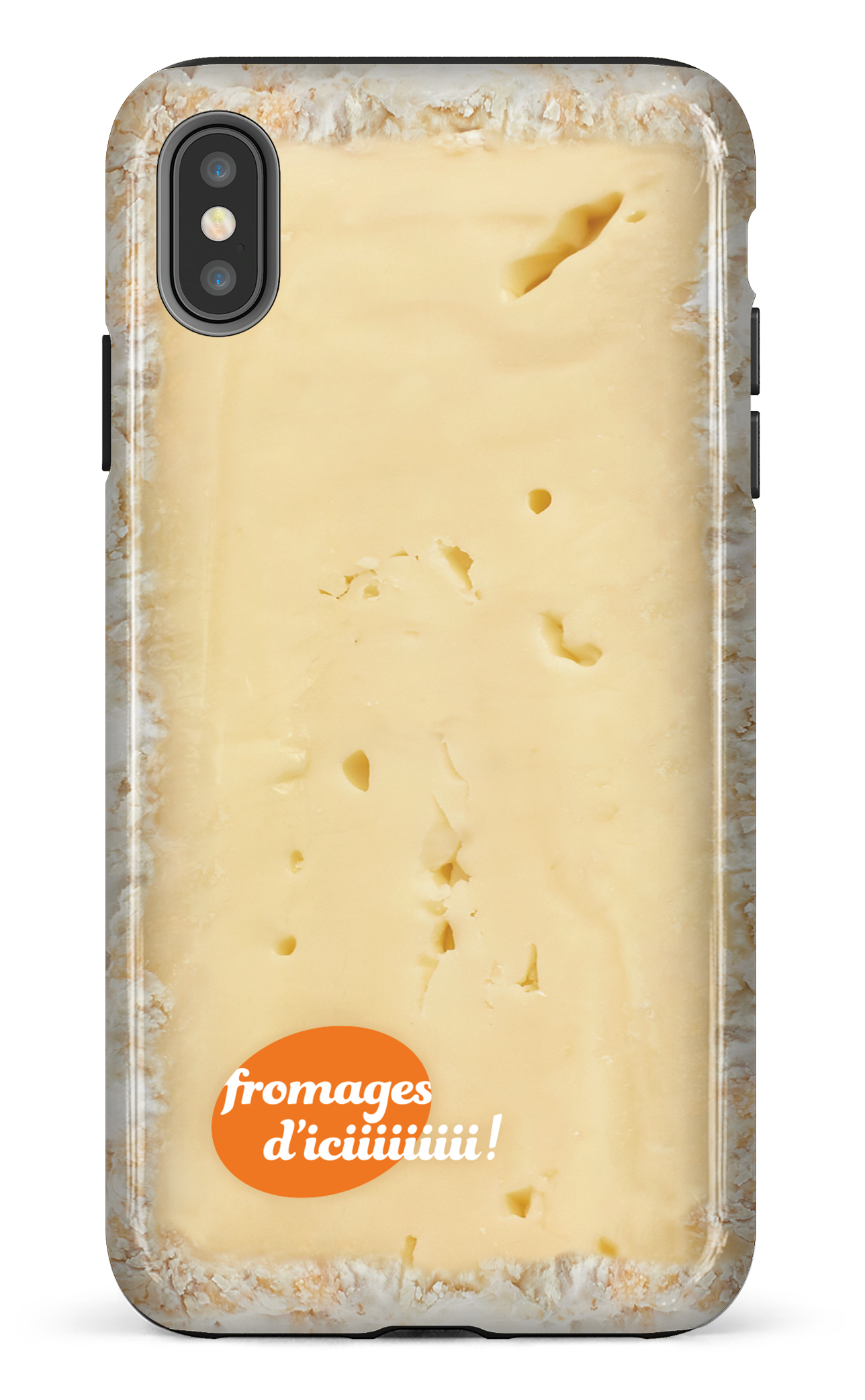 iPhone XS Max tough Fromage Brie Logo -