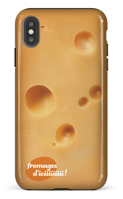 iPhone XS Max tough Fromage Suisse Logo -