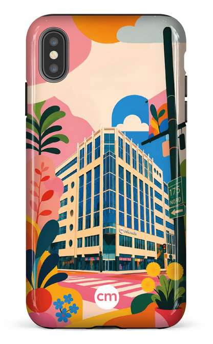 iPhone XS Max tough Funky Building Crakmedia -