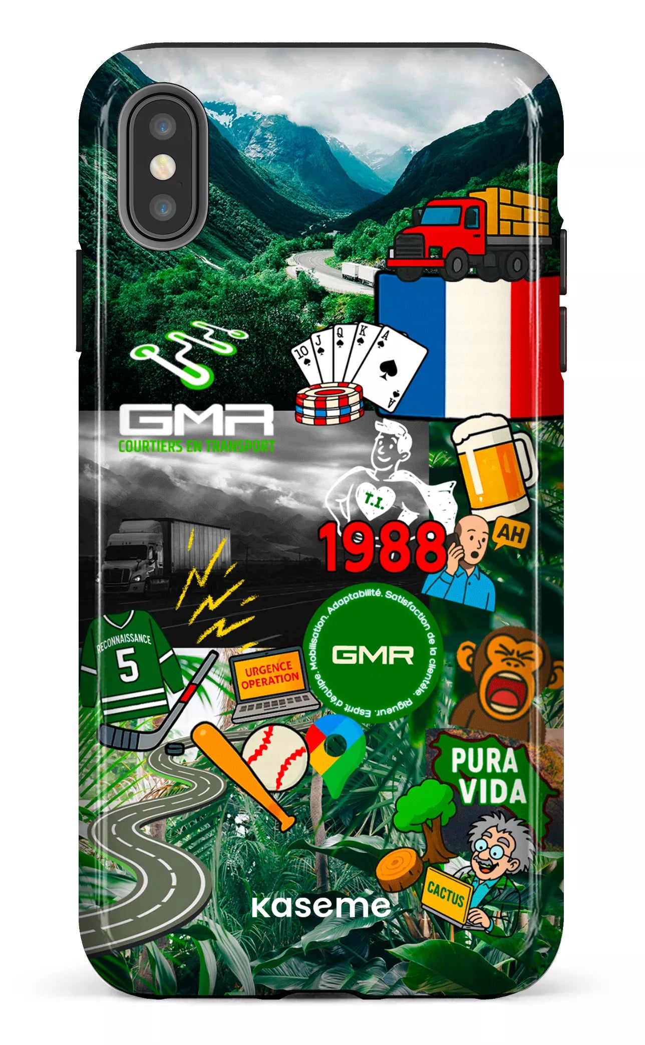 iPhone XS Max tough GMR Collage -