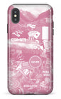 iPhone XS Max tough GMR Collage Rose -