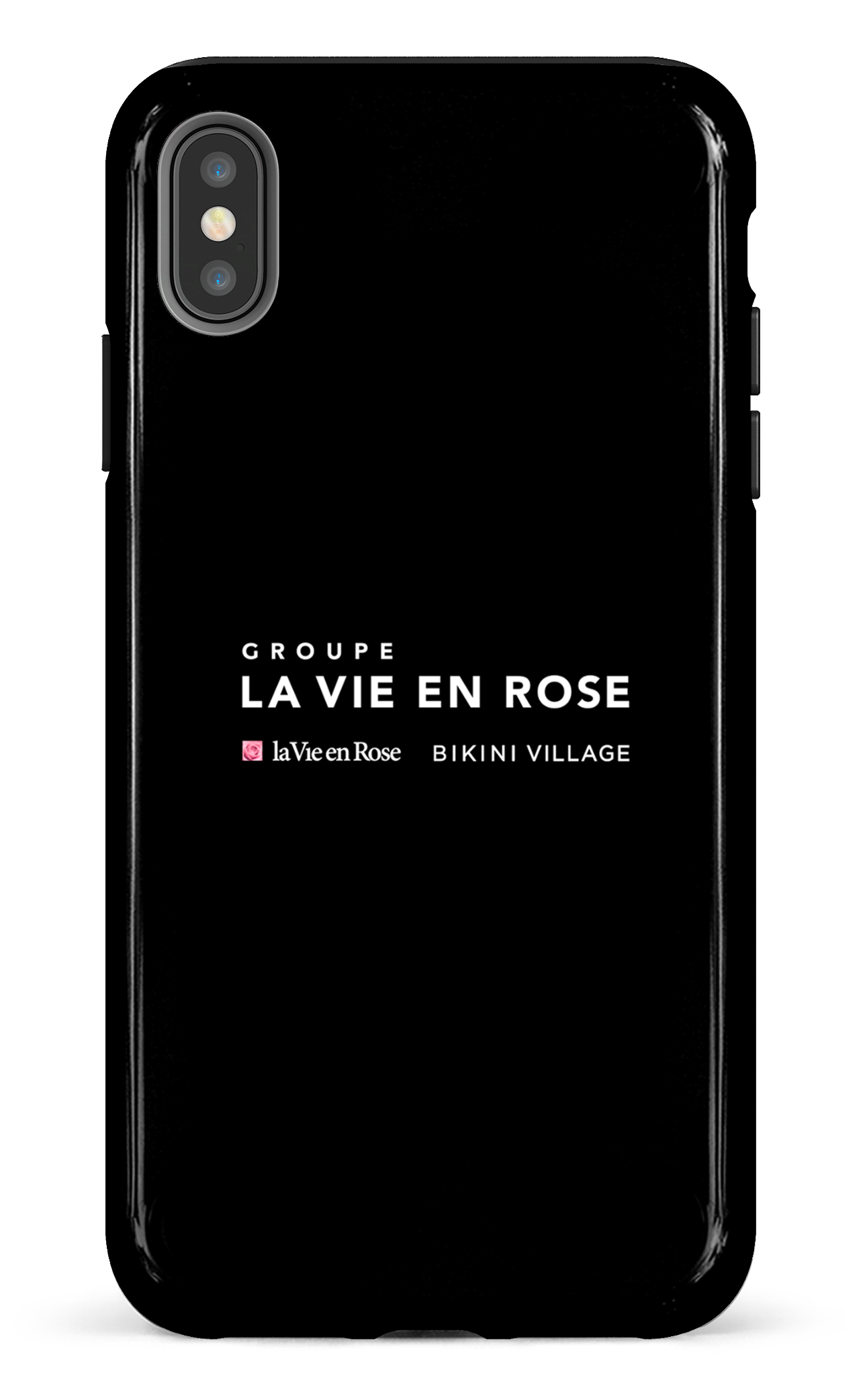 iPhone XS Max tough Groupe LVER Noir -
