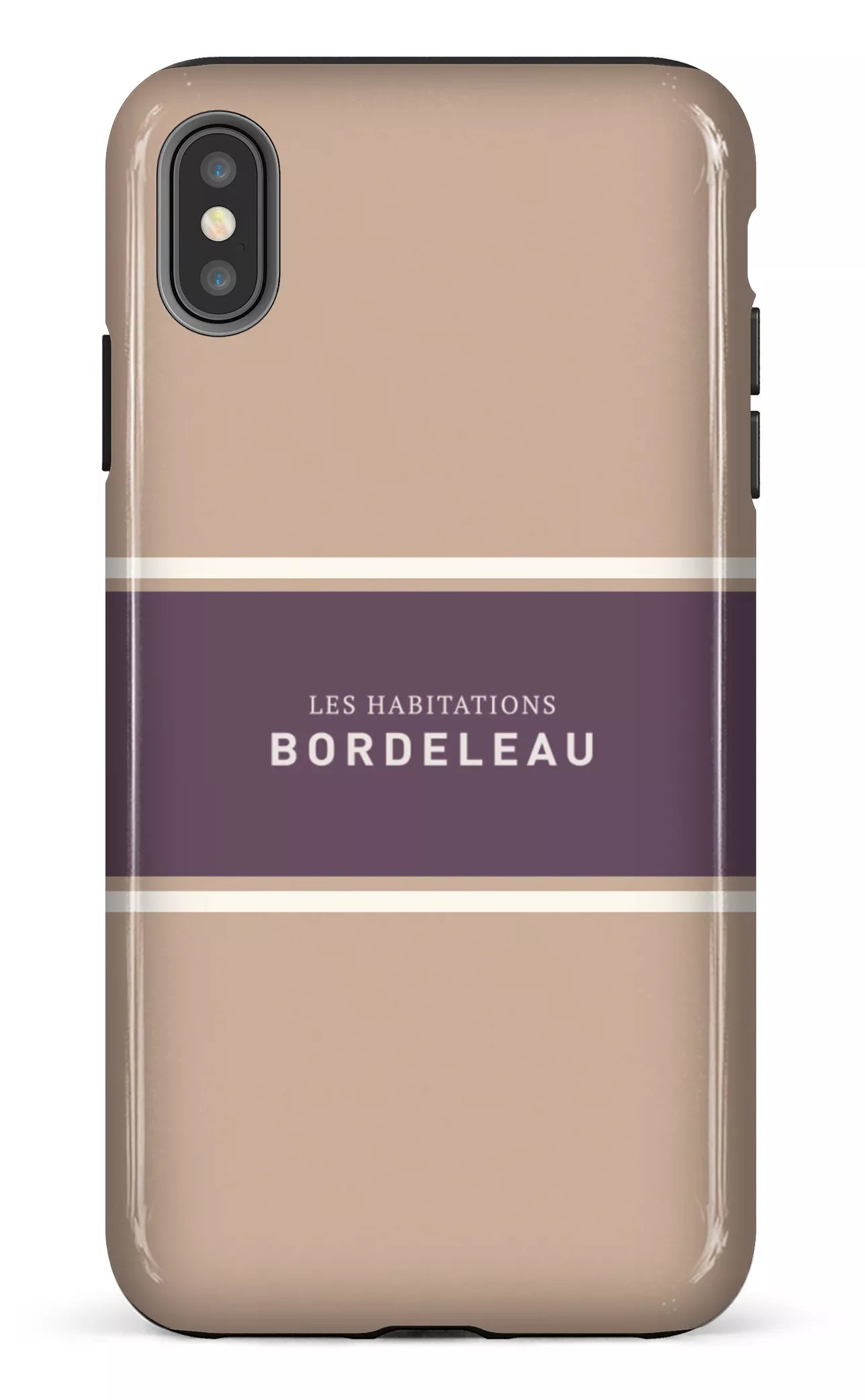 iPhone XS Max tough HB Beige -