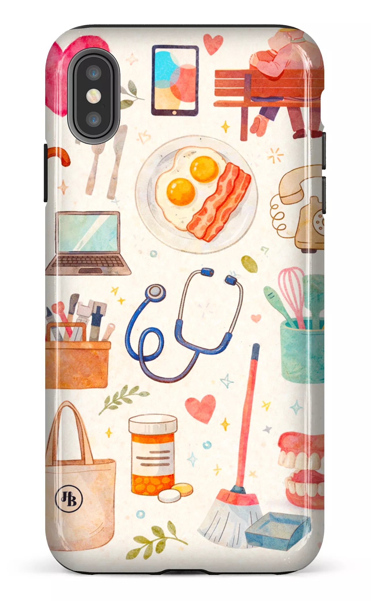 iPhone XS Max tough HB Collage -