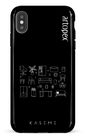 iPhone XS Max tough L'essentiel noir par Artopex -