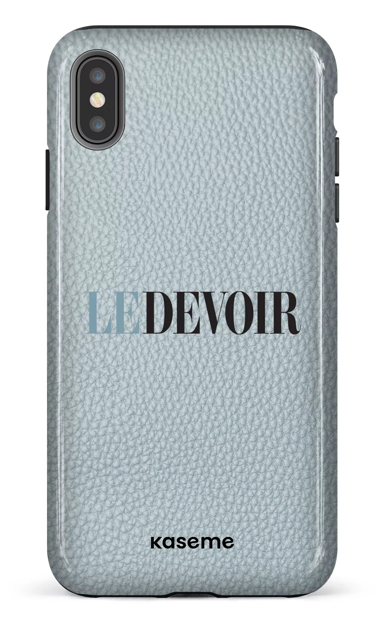 iPhone XS Max tough Le Devoir Gris -