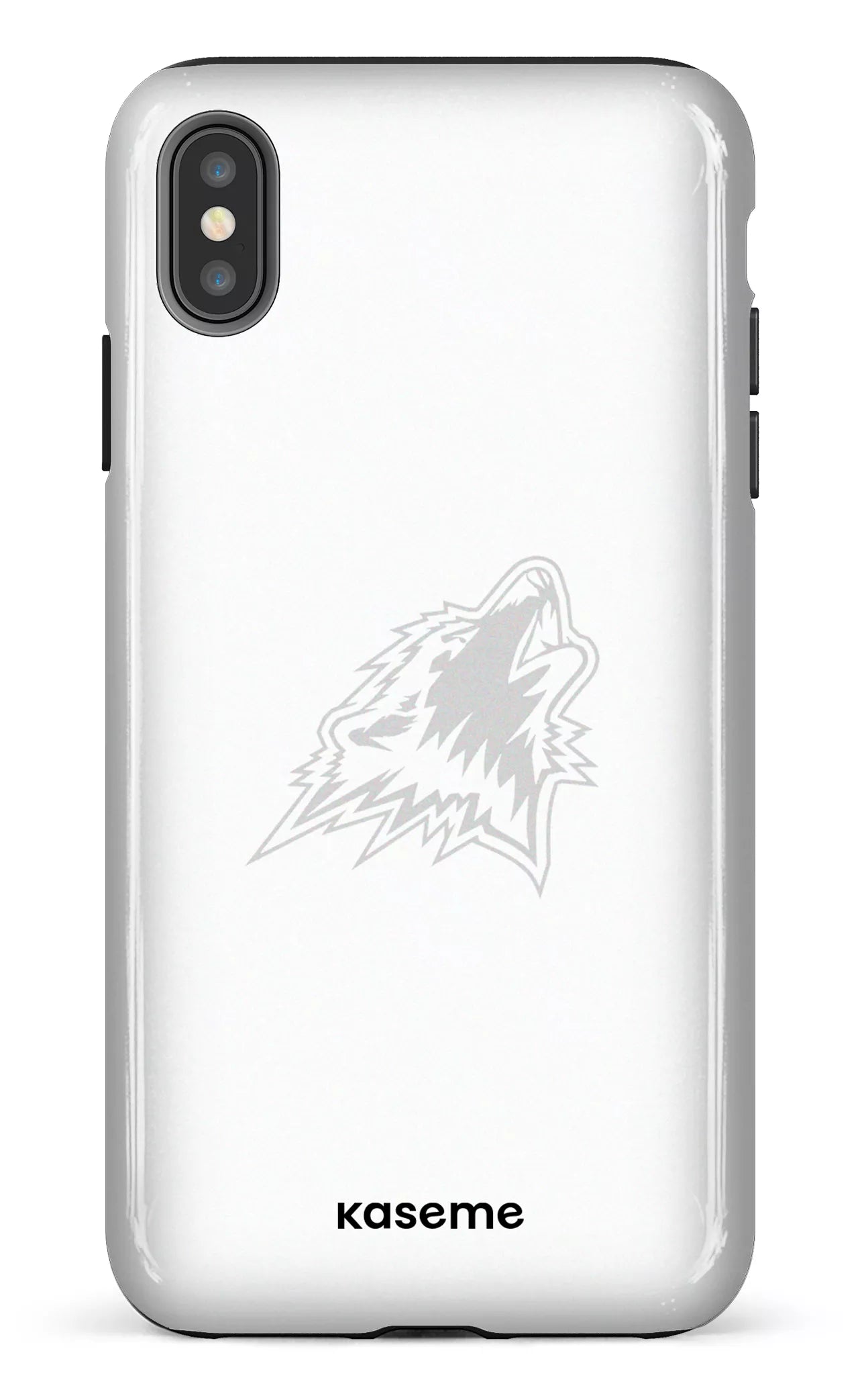iPhone XS Max tough Les Huskies Blanc -