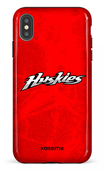 iPhone XS Max tough Les Huskies Rouge -