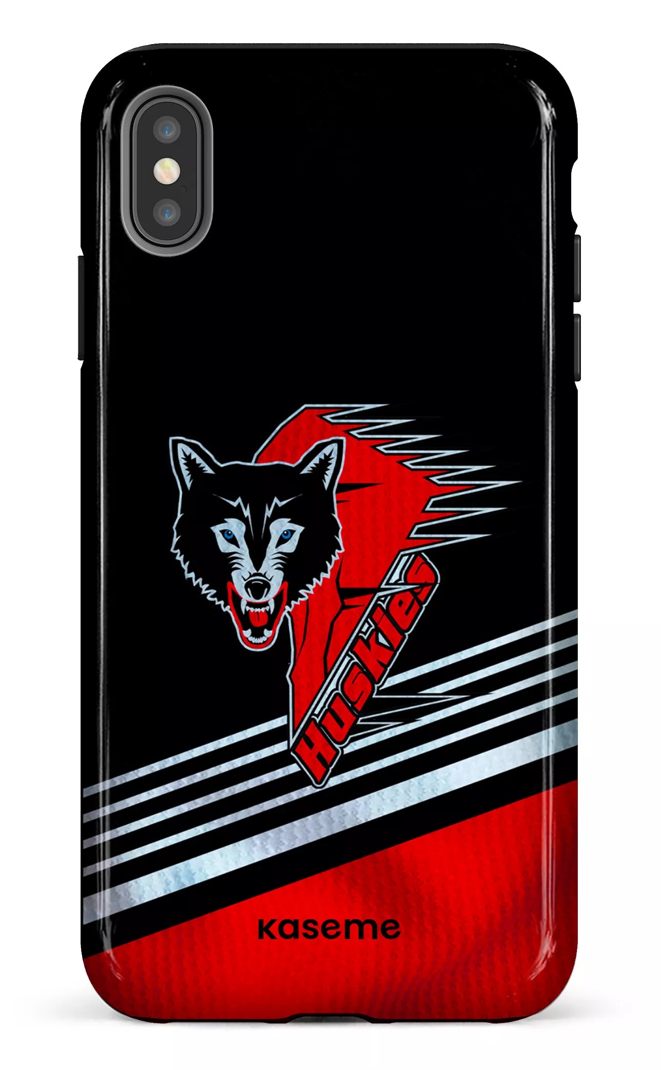 iPhone XS Max tough Les Huskies Vintage -