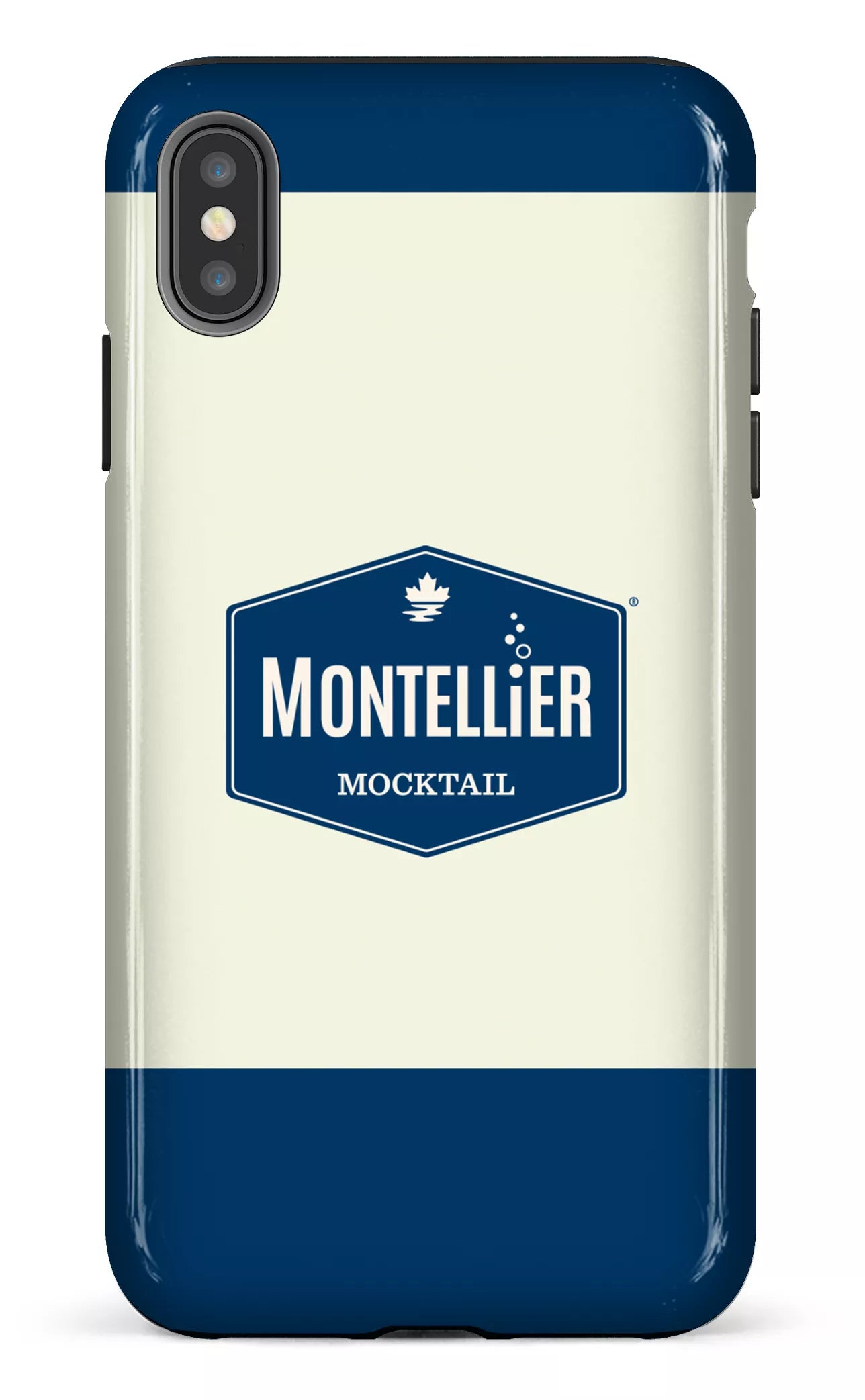 iPhone XS Max tough Montellier Mocktail Bleu -