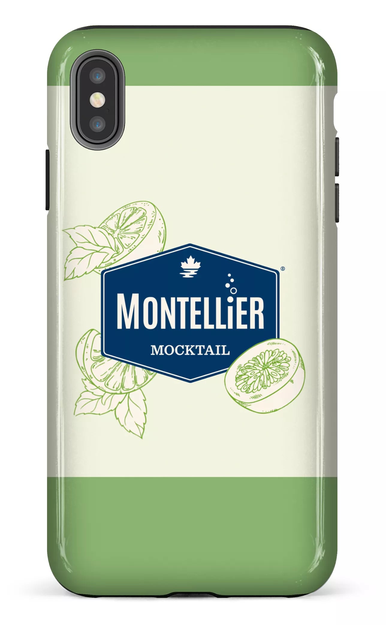 iPhone XS Max tough Montellier Mocktail Mojito -