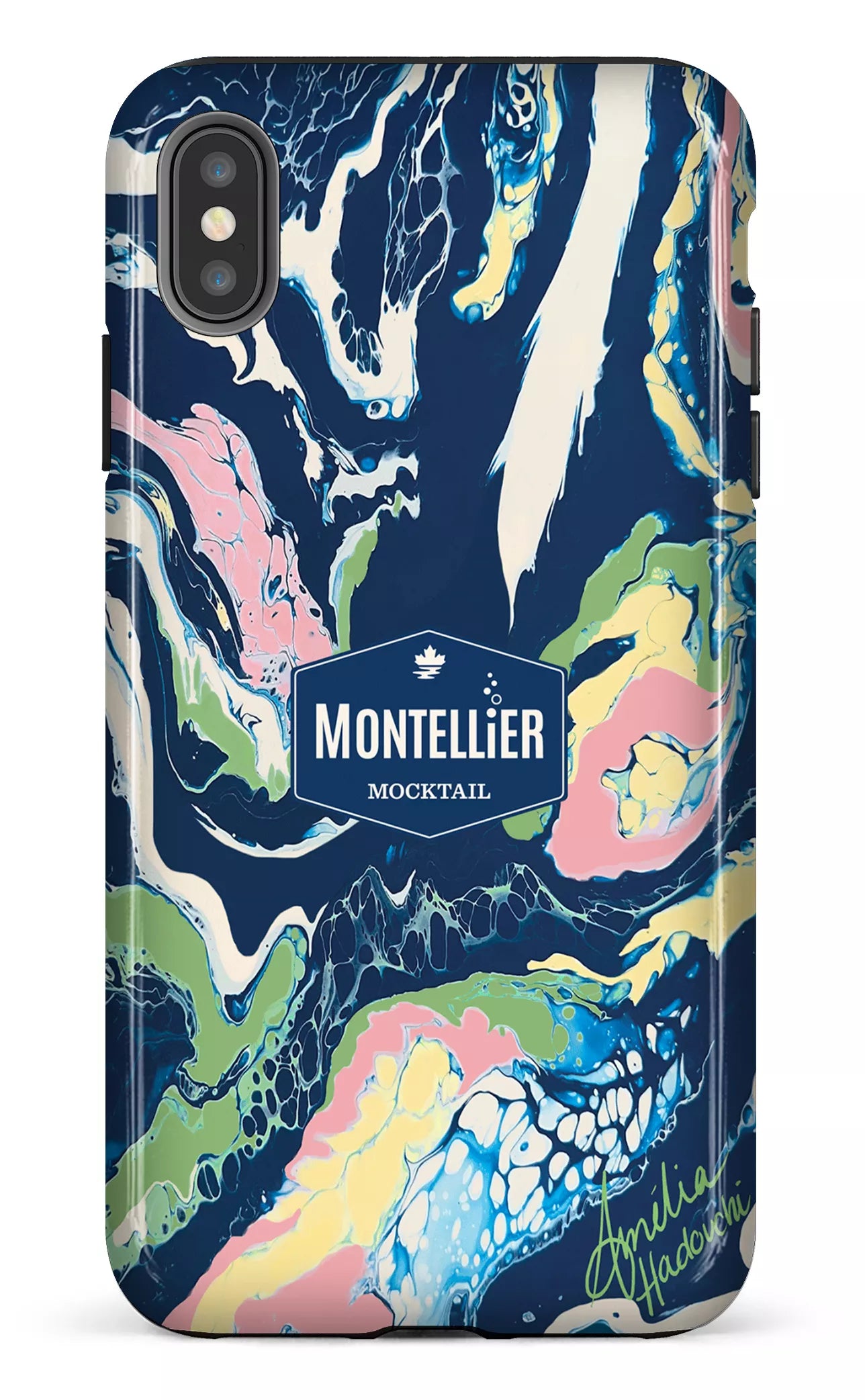 iPhone XS Max tough Montellier Mocktail x Amélia Hadouchi -